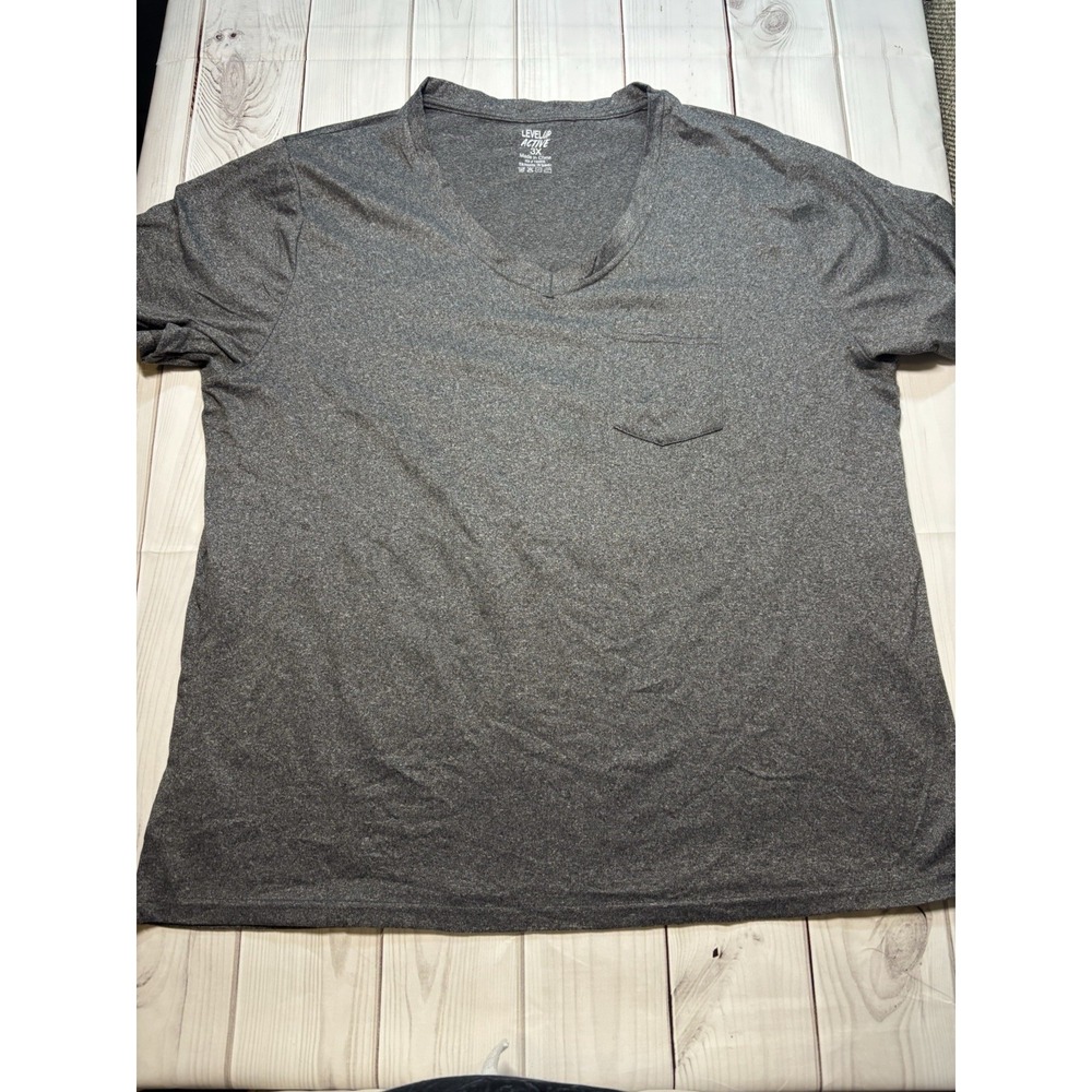 Women's Plus Size Active Shirt Level Up Grey 3XL Short Sleeve